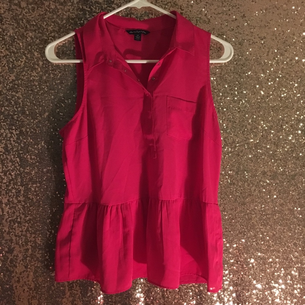 pink blouse